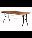 Buffet tafel hout 0,75m x 1,80m