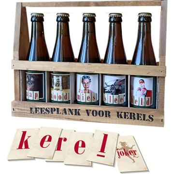 Leesplank voor kerels + spel