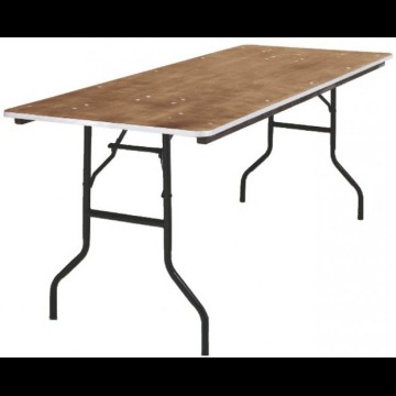 Tafel hout 0,75m x 1,80m