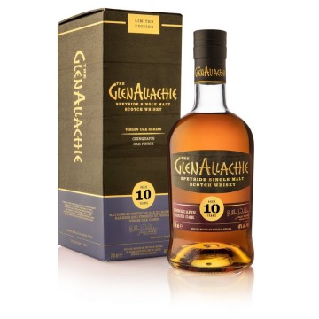 GlenAllachie 10Y Virgin Oak Series Chinquapin Oak Finish
