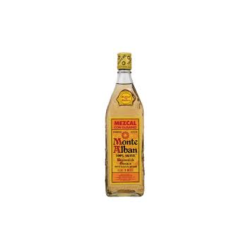 Monte Alban Mezcal + Worm