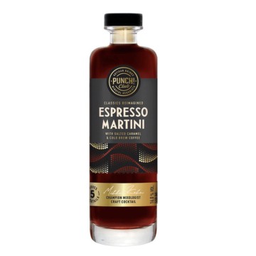 Punch Club Espresso Martini Cocktail met gezouten Caramel Ready to Drink